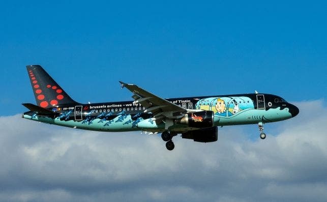 Brussels Airlines tintin