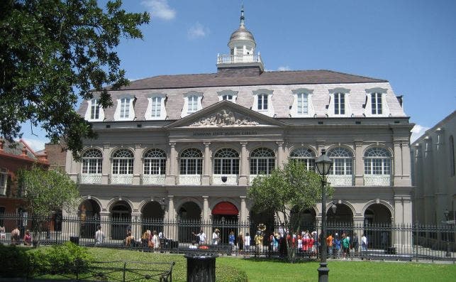 El antiguo cabildo de Louisiana. Foto Wikipedia