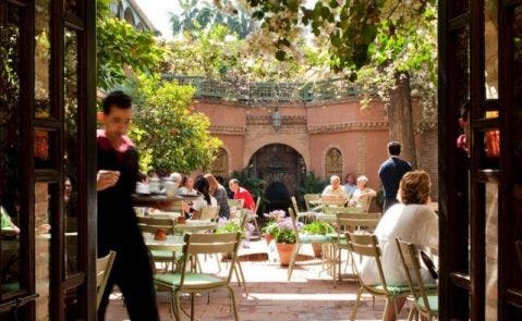 CafeÌ Bousafsaf du Jardin Majorelle 640x500