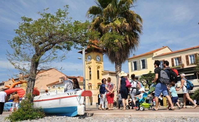 cagnes sur mer Foto Turismo de Niza Costa Azul