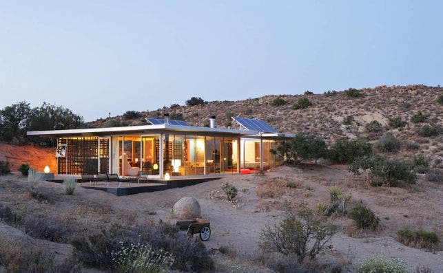 california Off grid it house