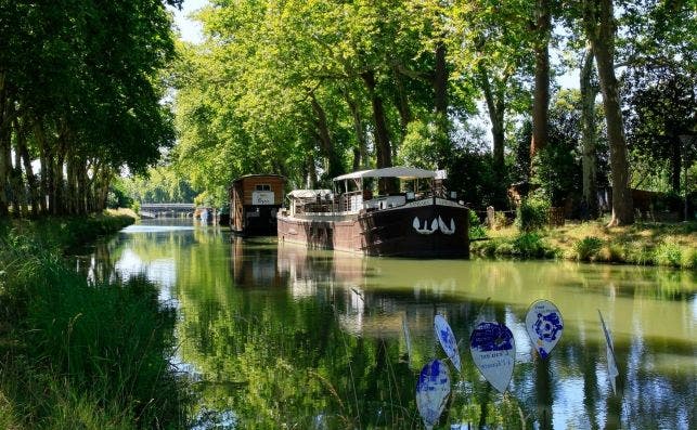 Canal du Midi. Foto Turismo de Toulouse.