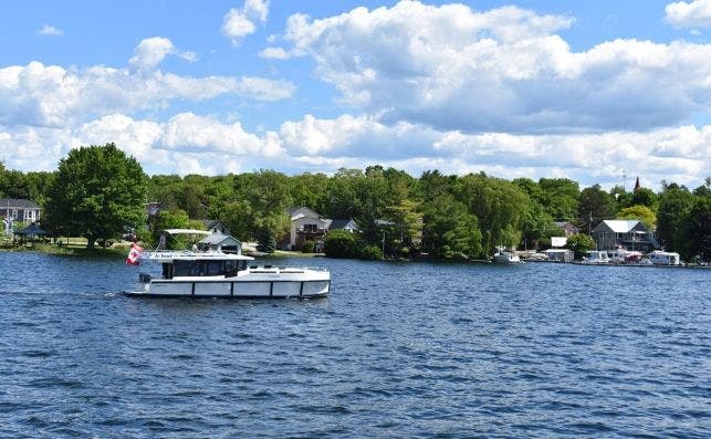 Canal Rideau, Ontario, Canada.