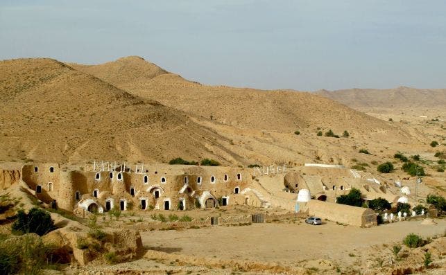 Casas troglodita de Matmata. Foto LuciÌa DiÌaz Madurga. 