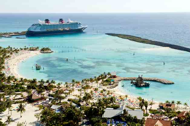 Castaway Cay es la isla privada de Disney. Foto: Disney Cruises.