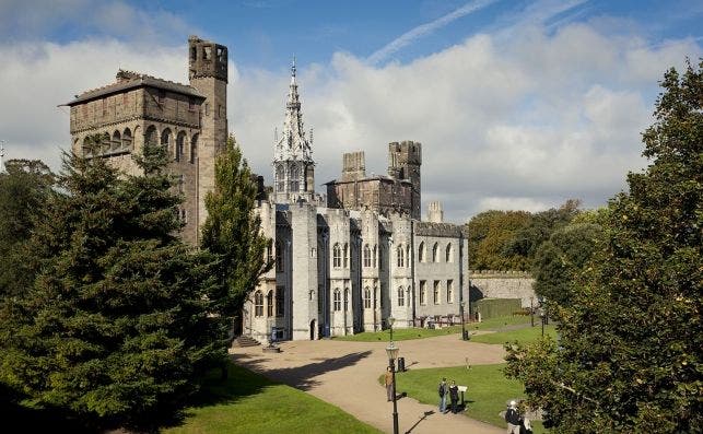 Castillo de Cardiff. Foto VisitBritain.