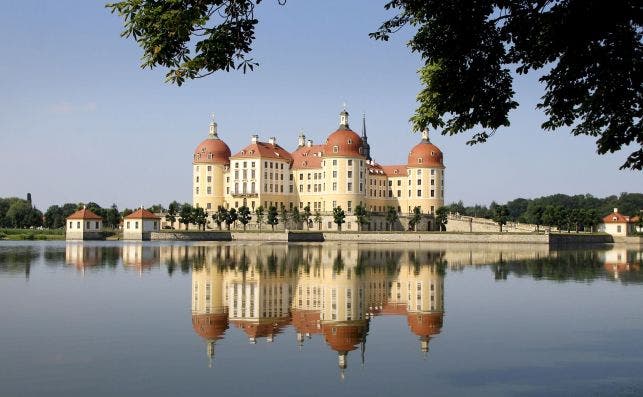 Castillo de Moritzburg. Foto Greg Montani Pixabay