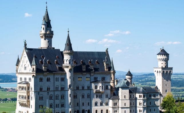 Castillo de Neuschwanstein. Foto Nikita Semerenko Unsplash