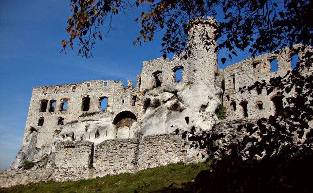 Castillo de Ogrodzieniec. Foto Pixabay