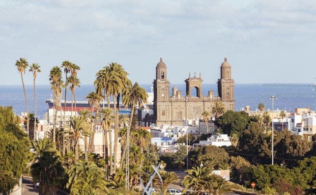 Catedral de Las Palmas, en Vegueta. Foto Getty Images.