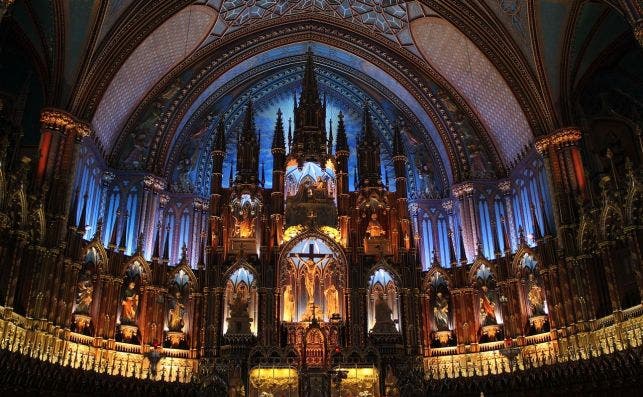 Catedral de Montreal. Foto: Pixabay.