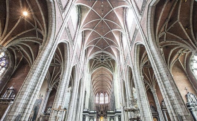 Catedral de San BavoÌn. Foto: Turismo de Flandes.