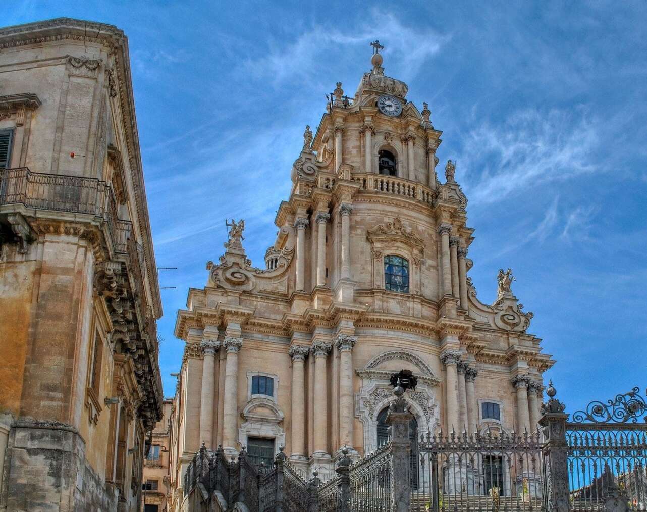 Catedral de San Giorgio, Ragusa Ibla. Foto Nicola Giordano Pixabay 