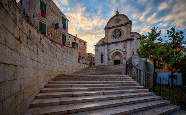 Catedral de Santiago en Sibenik. Foto Getty Images.