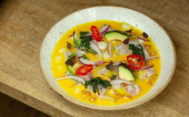 Ceviche clÃ¡sico. Foto Ceviche 103. 