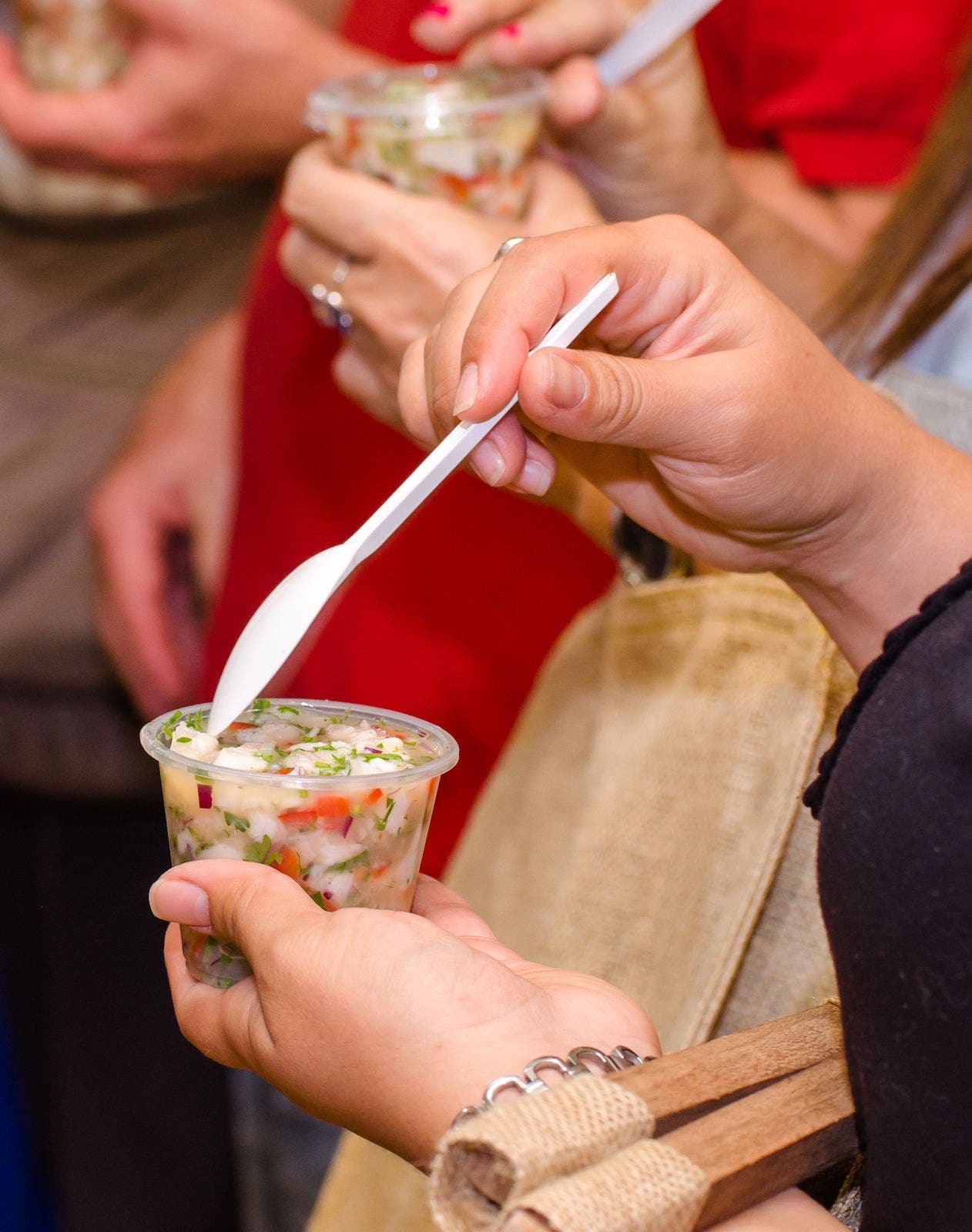 Ceviche en el Mercado Central de San Jose