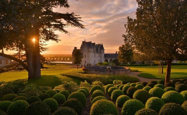 La ruta de los castillos del Loira. Chateau royal Amboise Jardin. Foto: ChÃ¢teau d Amboise L De Serres