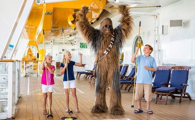 Chewbacca. Foto Disney Cruises.