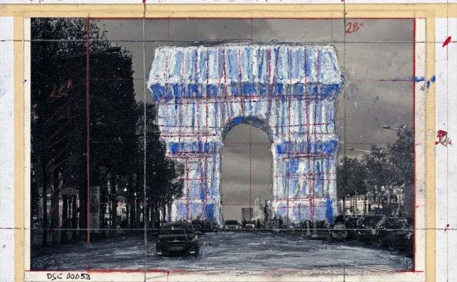 christo paris 2