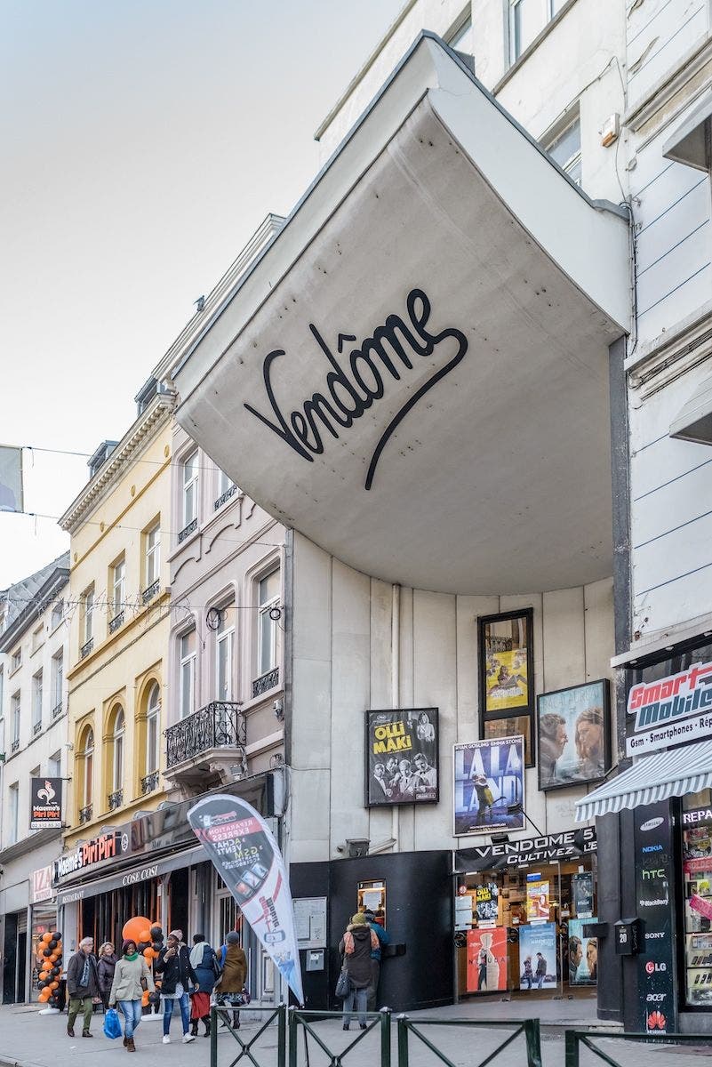 Cinema Vendome. Foto Turismo de Bruselas.