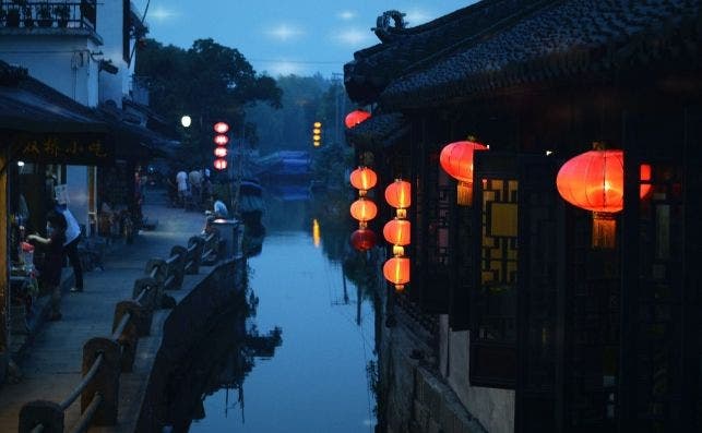 Ciudad antigua, Suzhou. Foto Pixabay.