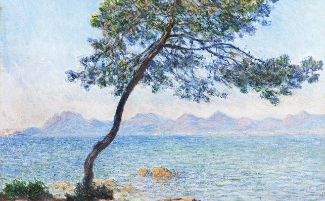 Claude Monet, Antibes. Foto Atelier des Lumieres.