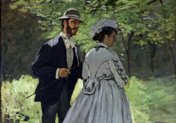 Claude Monet, Les promeneurs
