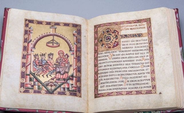 Codice de Vysehrad. Foto Biblioteca Clementium