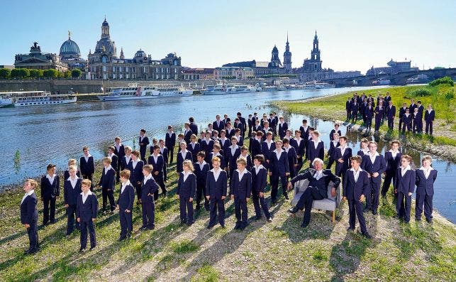 El coro tiene una historia de 800 aÃ±os. Foto: Coro de NinÌƒos de Dresde