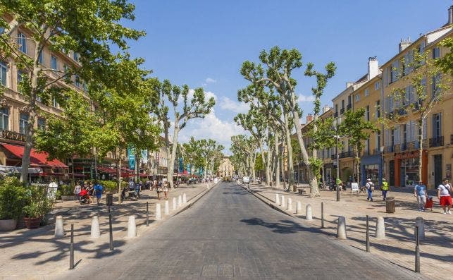 Cours Mirabeau. Foto Getty Images