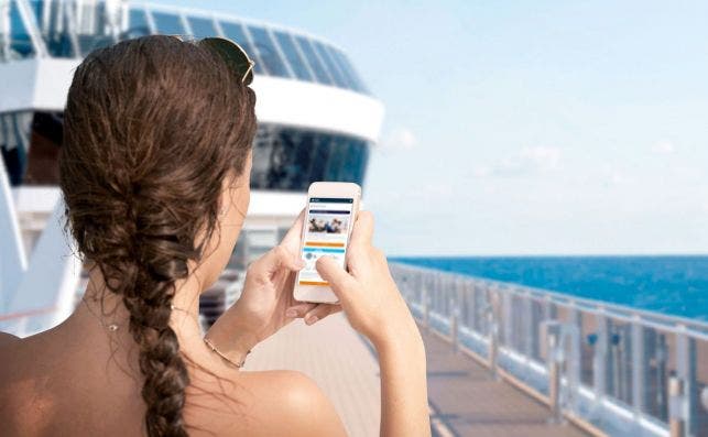 Las compaÃ±Ã­as cuentan con diferentes planes para conectarse en el crucero. Foto: MSC Cruises. 