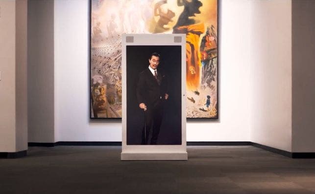 Salvador DalÃ­ revive en este museo de Florida. Foto The Dali Museum en Youtube.