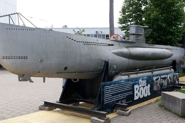 Maqueta del submarino de 'Das Boot'. Foto: Wikipedia