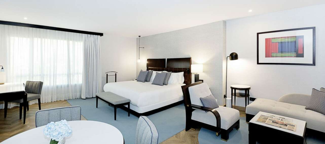 El hotel cuenta con 33 suites, varias con terraza y jacuzzi privado. Foto: Hotel Hesperia.