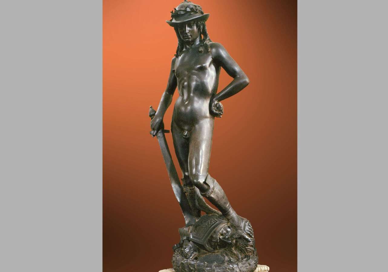 Donatello se consagrÃ³ con su David de bronce. Foto Wikipedia