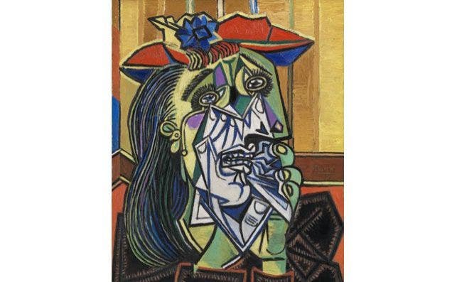 'Mujer que llora', retrato de Picasso inspirado en Dora Maar. Foto: Tate Gallery