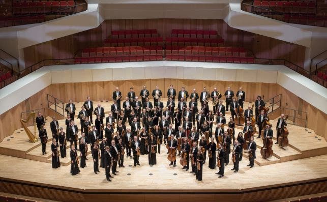 Orquesta filarmÃ³nica de Dresde. Foto: Rittershaus Pauly