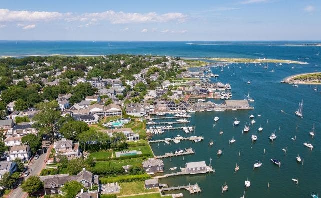 Puerto de Edgartown, en Martha's Vineyard