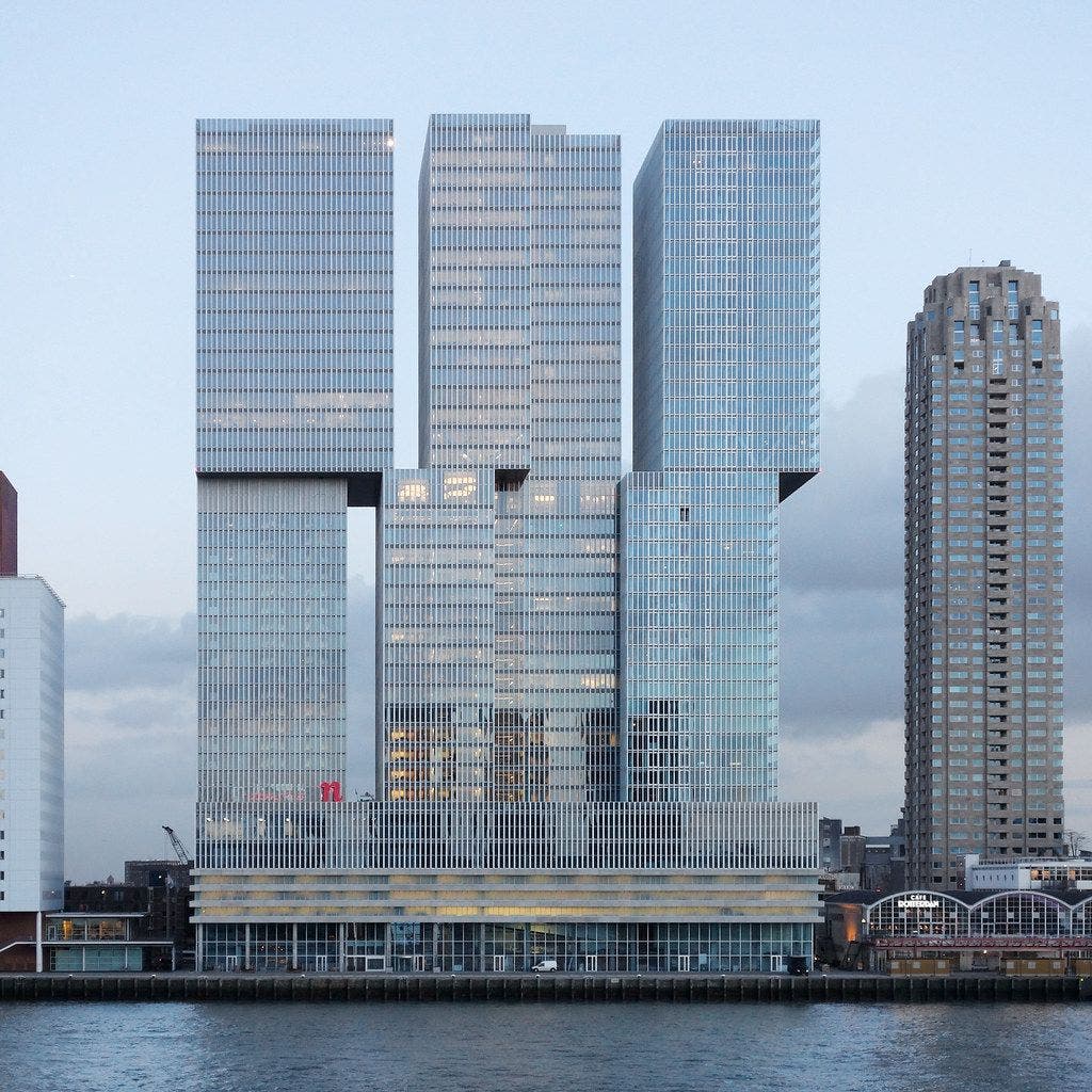 Edificio De Rotterdam. Foto Turismo de Roterdam.