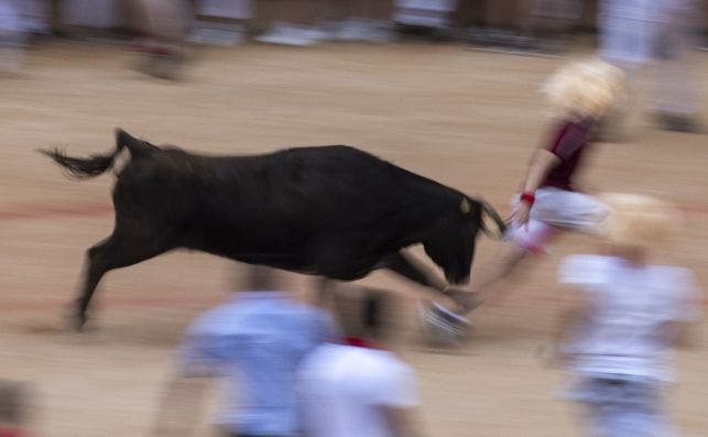 Es probable que los encierros de San FErmÃ­n se realicen en septiembre. Foto: Jim Hollander-EFE