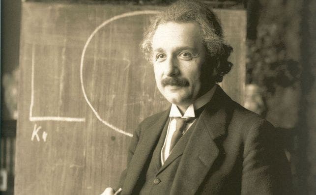 Einstein en 1921