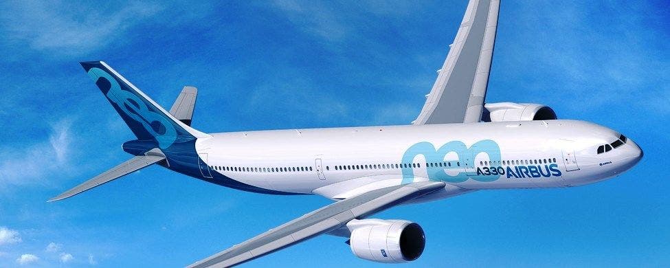 Los A330neo son la nueva generación de estos aviones de Airbus. Foto: Airbus