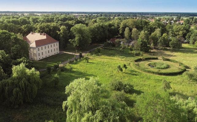 El castillo fue construido en el siglo XVIII Foto Schlossgut Schwante