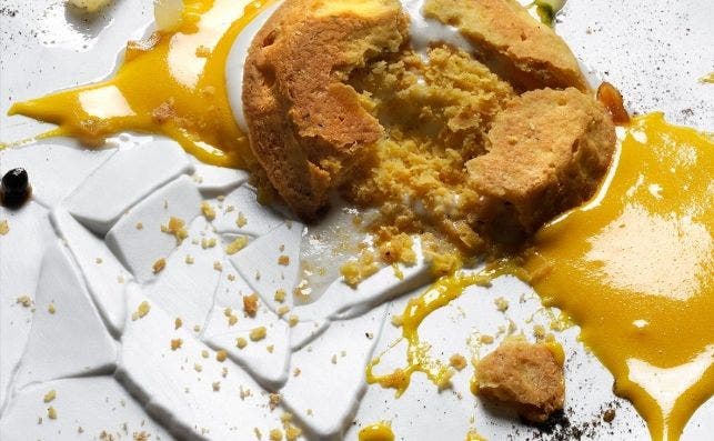 El famoso plato 'Â¡Se me ha caÃ­do la tarta de limÃ³n! Foto Paolo Terzi.