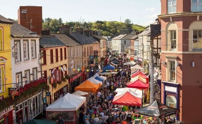 El festival A taste of west Cork confirma a la ciudad como punta de lanza de la gastronomÃ­a irlandesa. Foto Turismo de Irlanda.