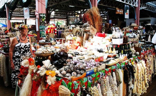 Le MarchÃ© de Papeete es una de las atracciones mÃ¡s antiguas de la Isla. Foto Manena Munar