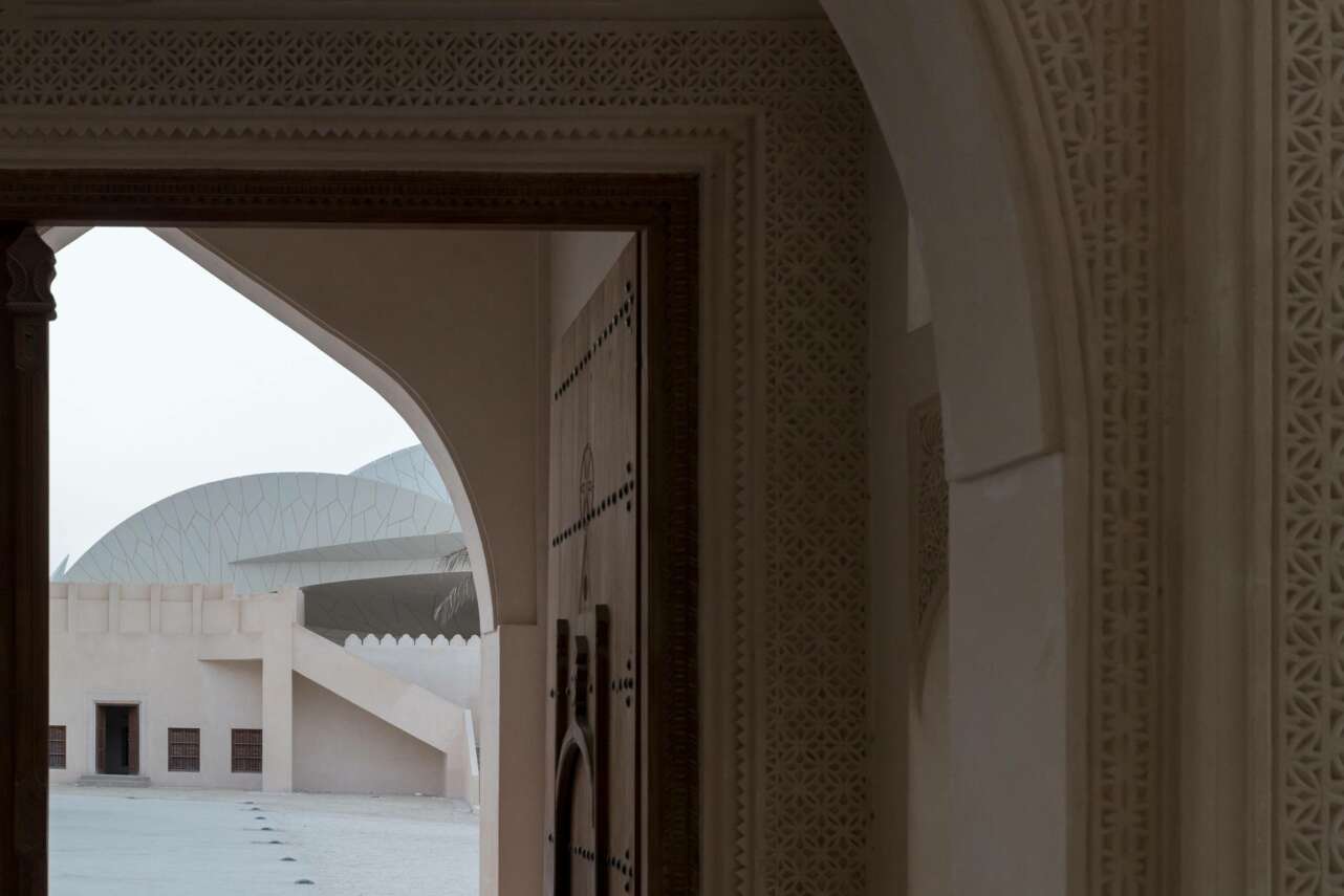 El museo se extiende como un organismo alrededor de un antiguo palacio. Foto NMoQ.