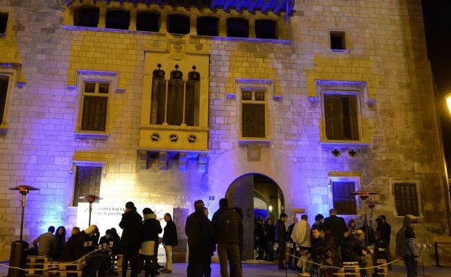 El pasado anÌƒo en el Palacio BaltaÌ€ de Vilafranca. Foto DO PenedeÌ€s. Jordi CatalÃ¡