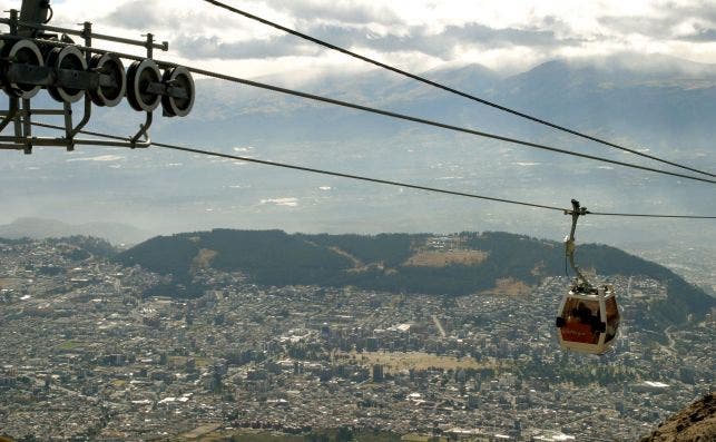 El TeleferiQo de Quito es uno de los maÌs altos del mundo. Foto Quito Turismo