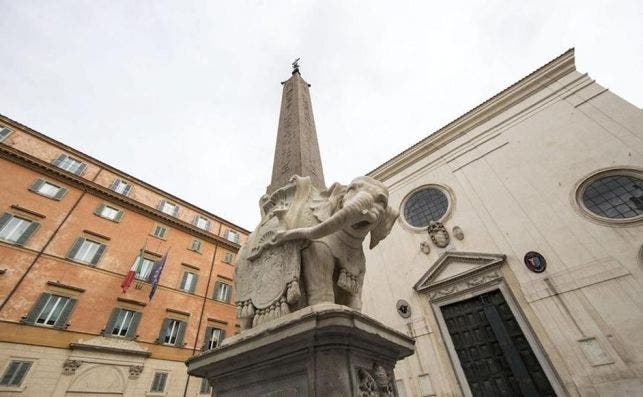 Elfante di Bernini